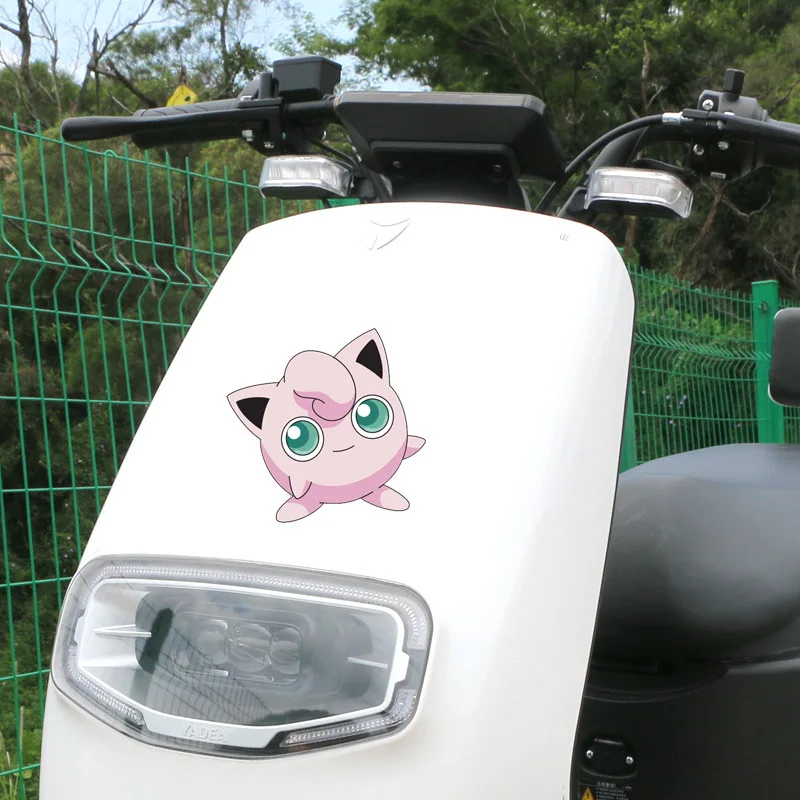 Pokemon Anime Decoration Car Stickers Pikachu Cartoon Cute Car Window Sticker DIY Creative Motorcycle Stickers Children Toy Gift