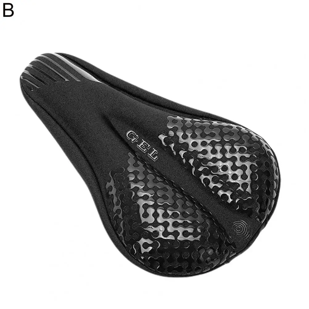 Bike Saddle Cushion Cover  Long-lasting Hollow Out Anti-deformed  Anti-slip Bicycle Saddle Cover for Road Bike