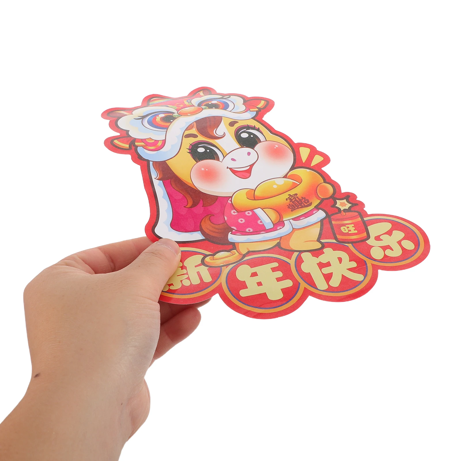Spring Festival Couplets Set Year Of The Horse Couplets Ornaments Chinese  Lunar New Year Door Fu Window Clings Decorations
