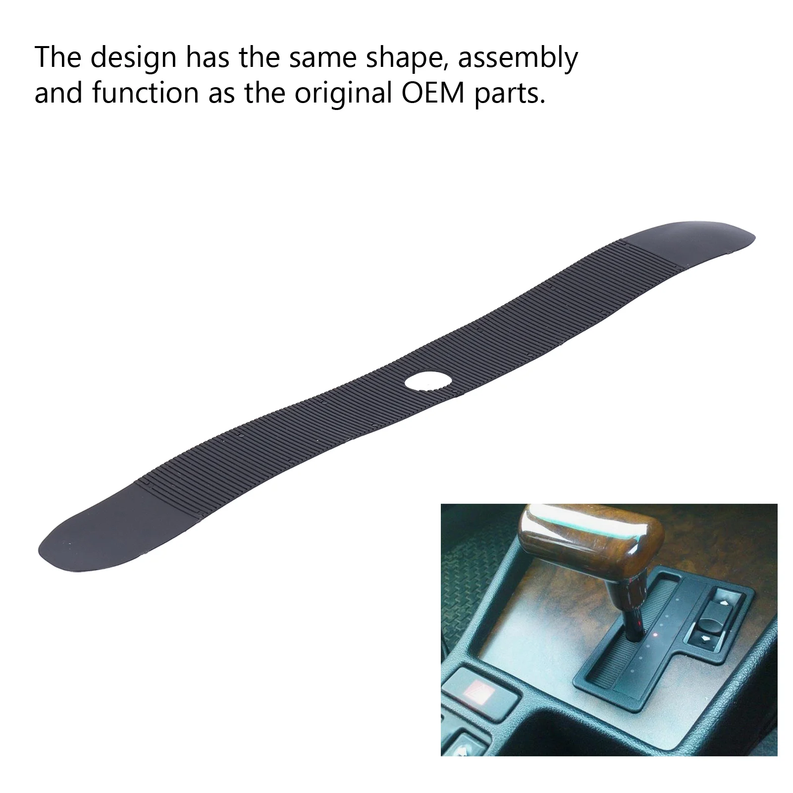 Automatic Shifter Base Slide Trim Cover 51161938352 Replacement For E32 E34 1985‑1996