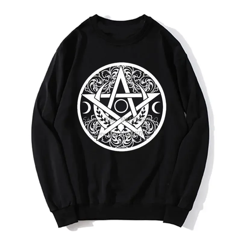 

The Witches Dark Fantasy Comedy Film Hoodie PENTAGRAM - PENTACLE Relaxed Fit Unisex Oversize Sweater Streetwear Harajuku