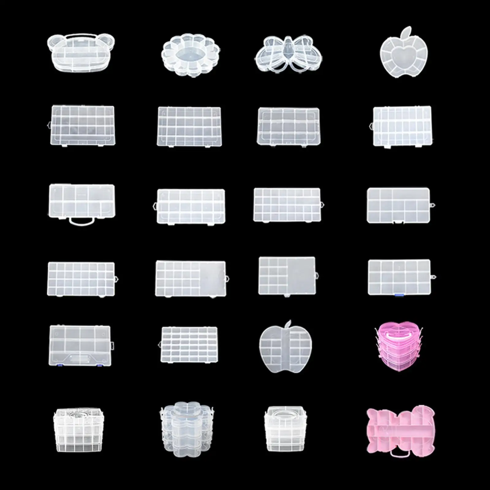 DIY Rubber Bands Bracelet Craft Kit for Children Loom Set with Beads Pendants Accessories Portable Creative Birthday Gift for