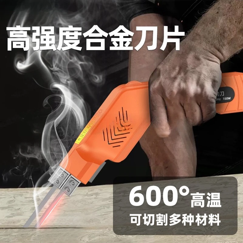 Elektrisches Messer, Schwammschaum, Heißschmelzschneidemesser, Isolierbrett, Schneiden, extrudiertes Brett, Fußbodenheizung, offene Rillengravur