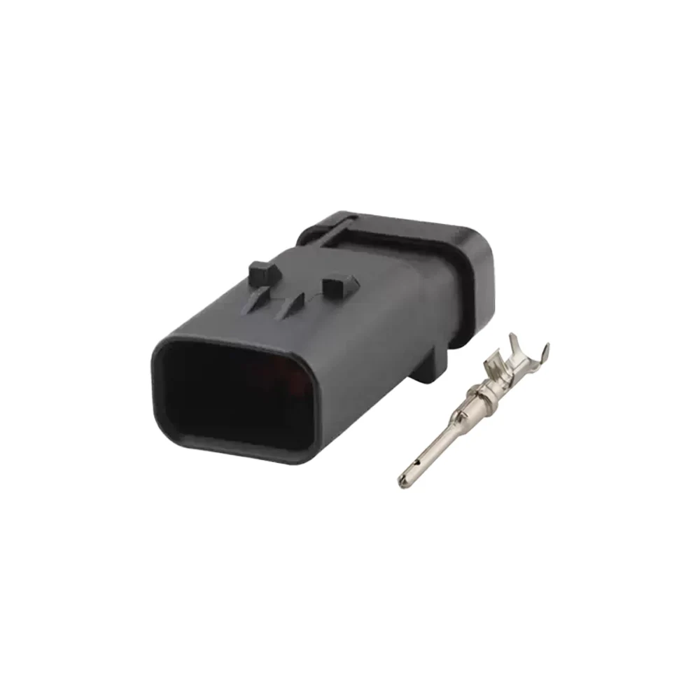 5 Sets Oil Pressure Sensor Plug for Caterpillar Excavator Engine DJ7037C-1.5-11/21 Compatible with 776535-1/776429-1