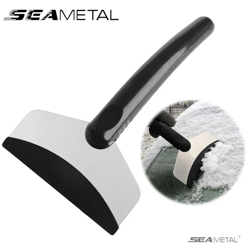 SEAMETAL Auto Eis Schaber Auto Windschutzscheibe Fenster Schnee Reinigung Schaben Werkzeug ABS Eis Breaker Schnee Schaufel Winter Auto Zubehör