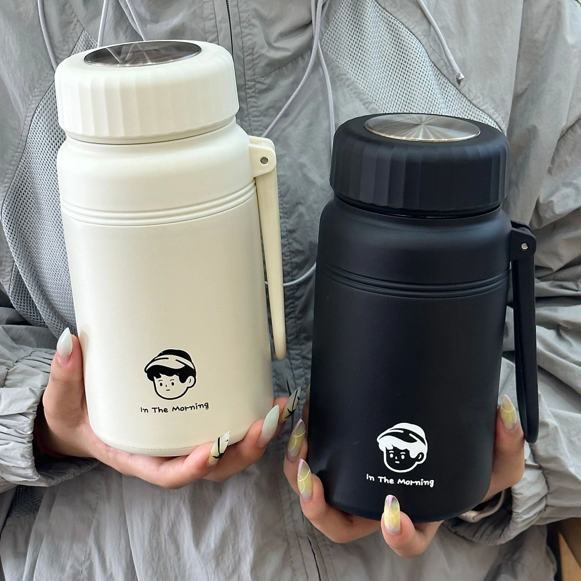 

2025 Minimalist 316 Stainless Steel Water Bottle, Leakproof & Lightweight for Gym, Hiking, Office - BPA Free & Eco-Friendly