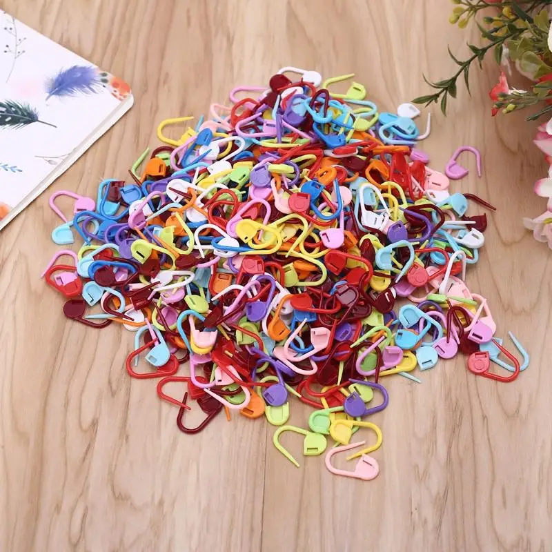 103c pcs ผสมสีถักถักถักถักโครเชต์ล็อคเครื่องหมายตะเข็บ