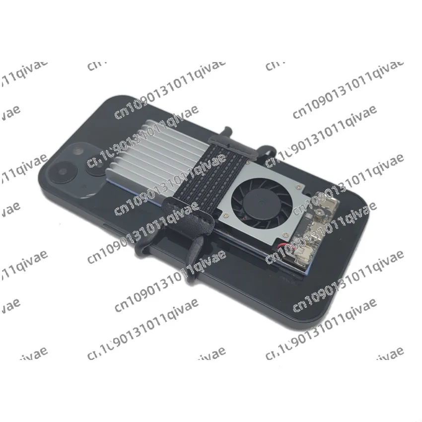 

Подходит для портативного радиатора Wi-Fi Typec, вентилятор рассеивания тепла из алюминиевого сплава с воздушным охлаждением, полупроводниковый 5 В своими руками