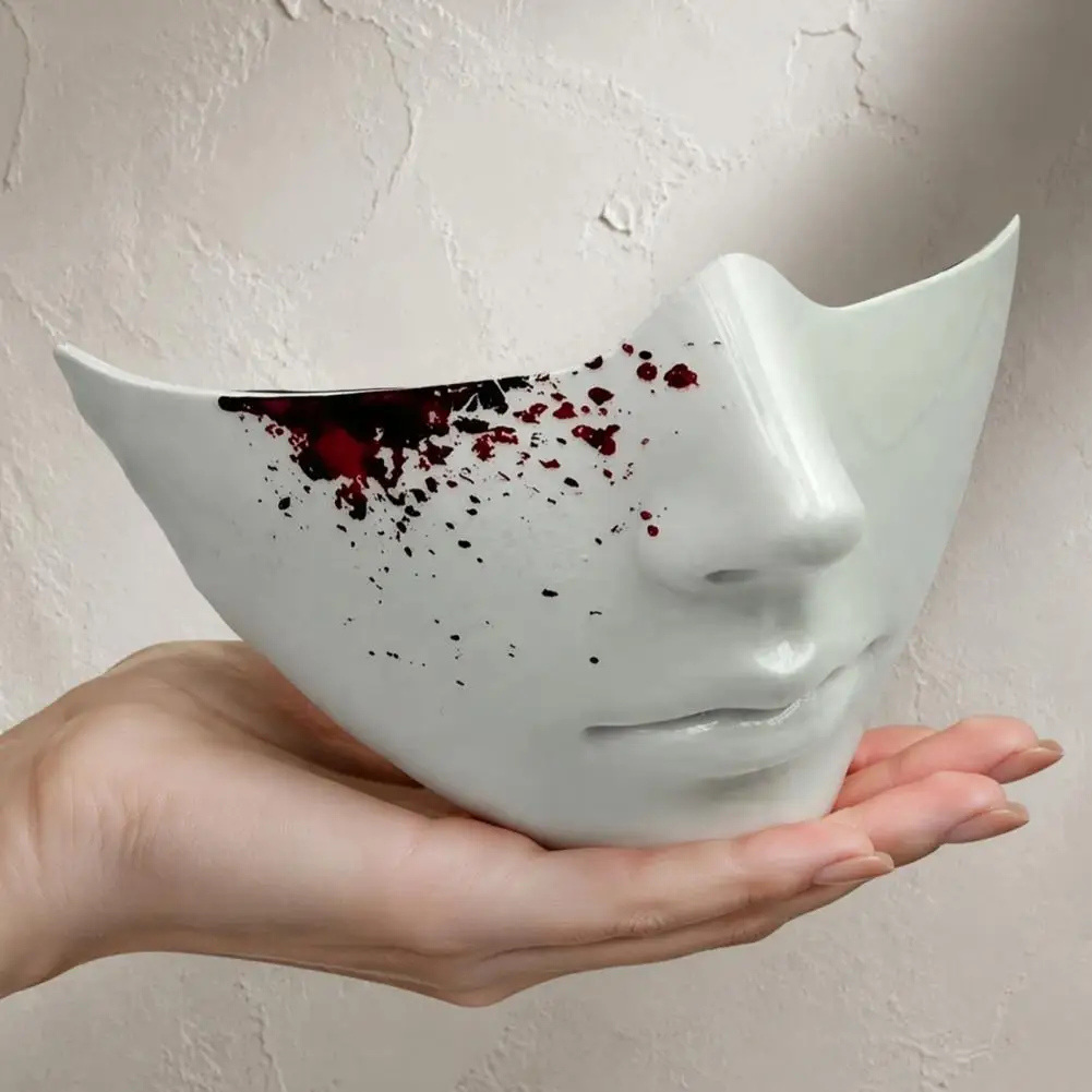 Masquerade Half Face Mask For Women Men Cosplay Halloween Eyemask Costume Decoration Masquerade Eye Cover Mouth Cover