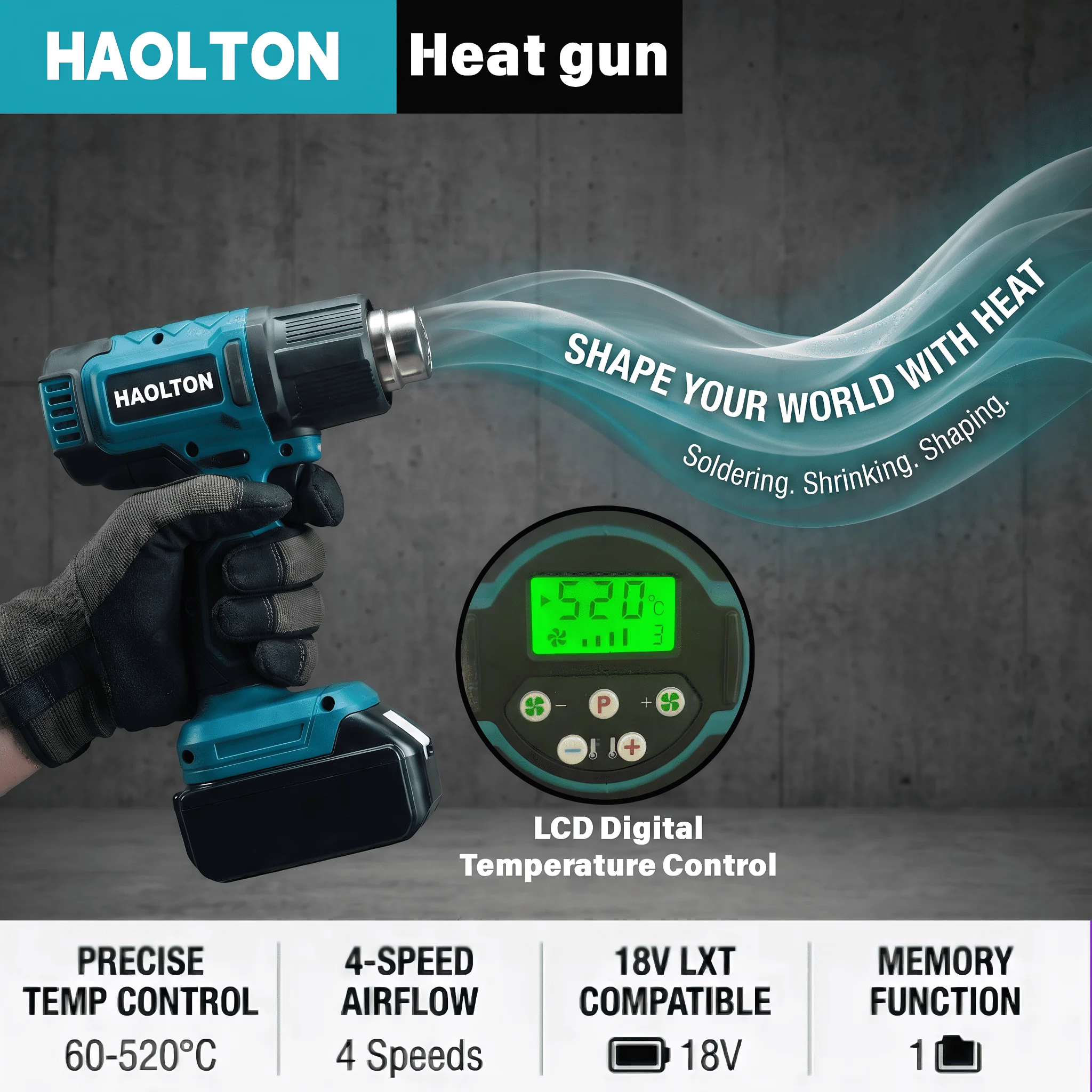 Heat Gun Paint Strip - Pour pistolet à air chaud sans
