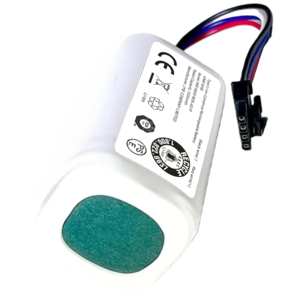 

Аккумулятор большой емкости 3500 мАч для робота-пылесоса Xiaomi S20 14,4 В, оригинальный размер, простая установка, замена подметальной машины.