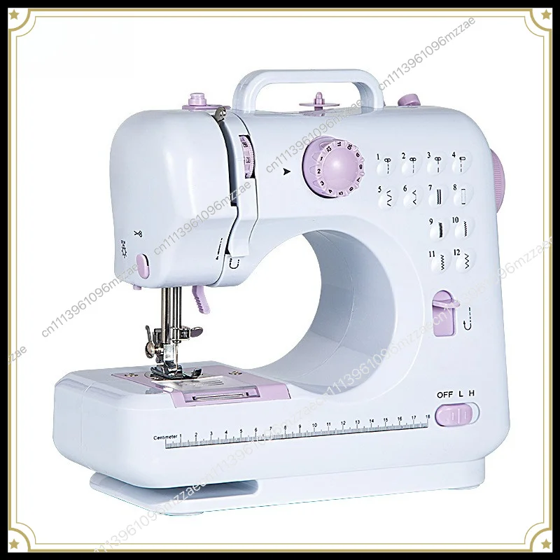 505A Upgraded Sewing Machine with Edge Locking Function Household Electric Mini Portable Clothing Car