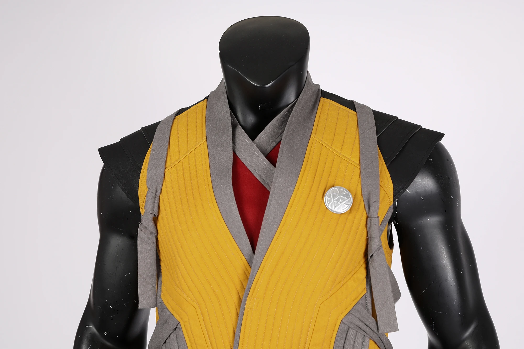 Mortal Kombat 1 Scorpion Cosplay Costume Top Pants Mask Shoes Full Set For Adult Men Halloween Party Clothes Game Role Play Suit - Image 5