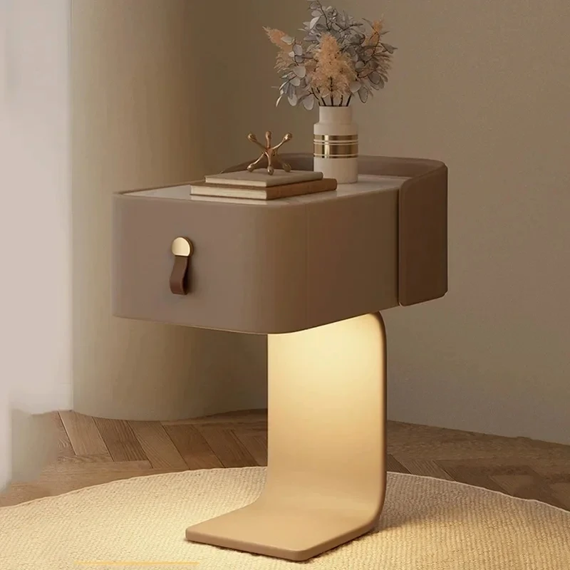 Minimalist European Nightstand Metal Bedside Table Nordic Japanese Nightstands Living Room Cajones De Dormitorio Salon Furniture