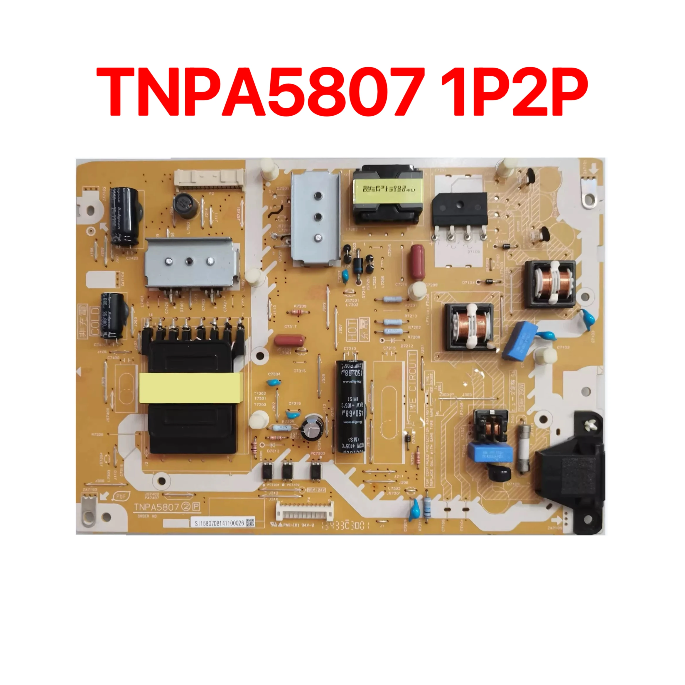 

Original for TH-L50B68C TH-L50E6C power board TNPA5807 2P TNPA5807 1P tested well