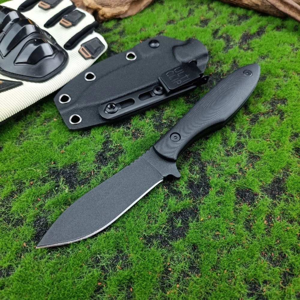 

EDC легкий охотничий прямой нож для дикой природы, нескользящая ручка, тактический нож для выживания и защиты, ножи для кемпинга, рыбалки, уличные ножи