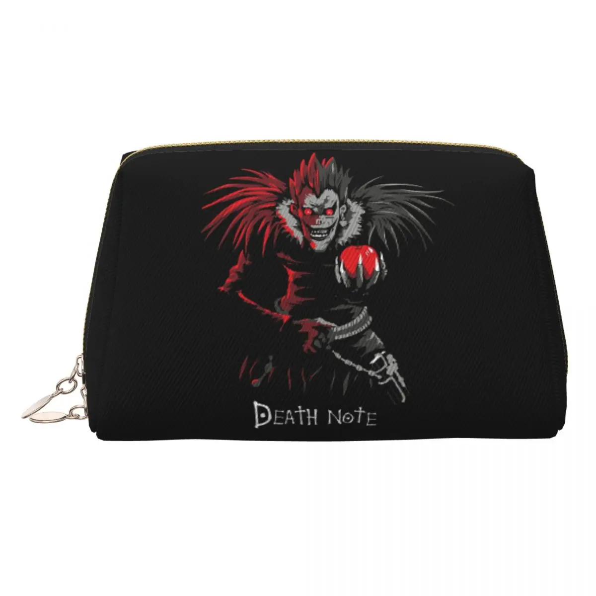 

Anime Death Note L Lawliet Women Cosmetic Bag Travel Makeup Organizer Pouch Toiletry Storage Dopp Kit Box