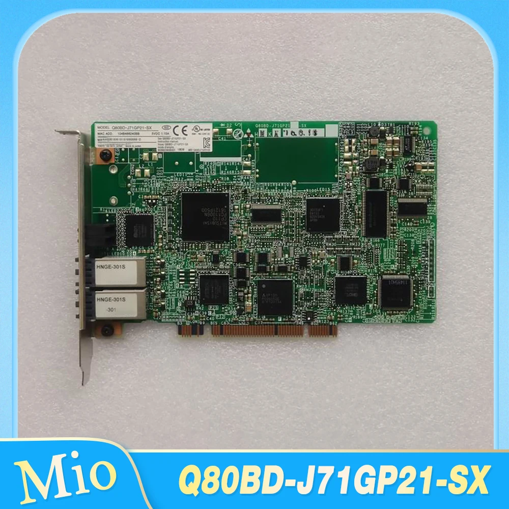 For PLC fiber optic communication board Q80BD-J71GP21-SX