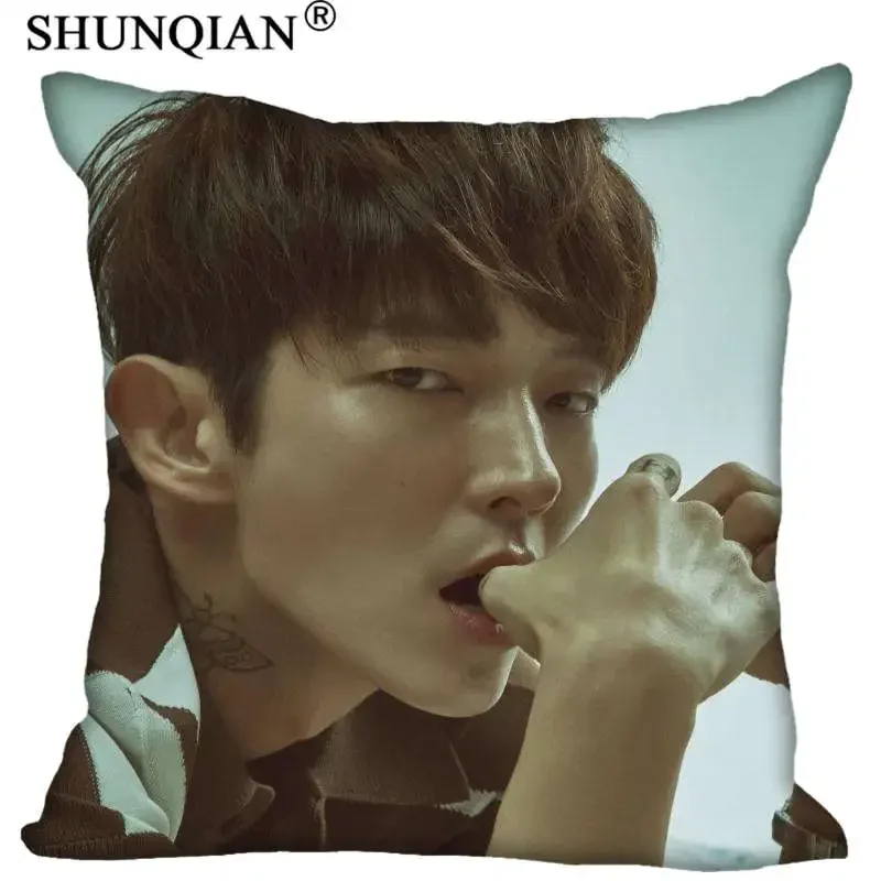 

New Arrival LEE JOON GI Pillowcases zipper Custom Pillow Case More Size Custom your image gift