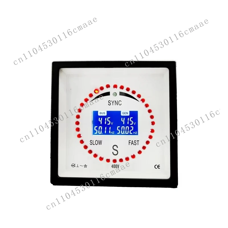 96 * 96Mm fully automatic digital synchronizer with display and synchronizer for generators