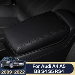 Car Armrests Box Cover Central Control Decoration Interior Accessories For Audi A4 A5 B8 B9 2009 2010 2011 2012 2013 2014 - 2022