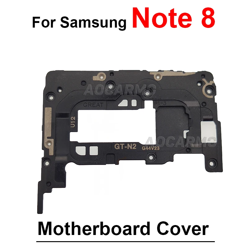 Motherboard Plate With Earpiece Module Main Board Cover For Samsung Galaxy A52 A72 Note 8 9 10 Plus 20 Ultra Replacement Parts