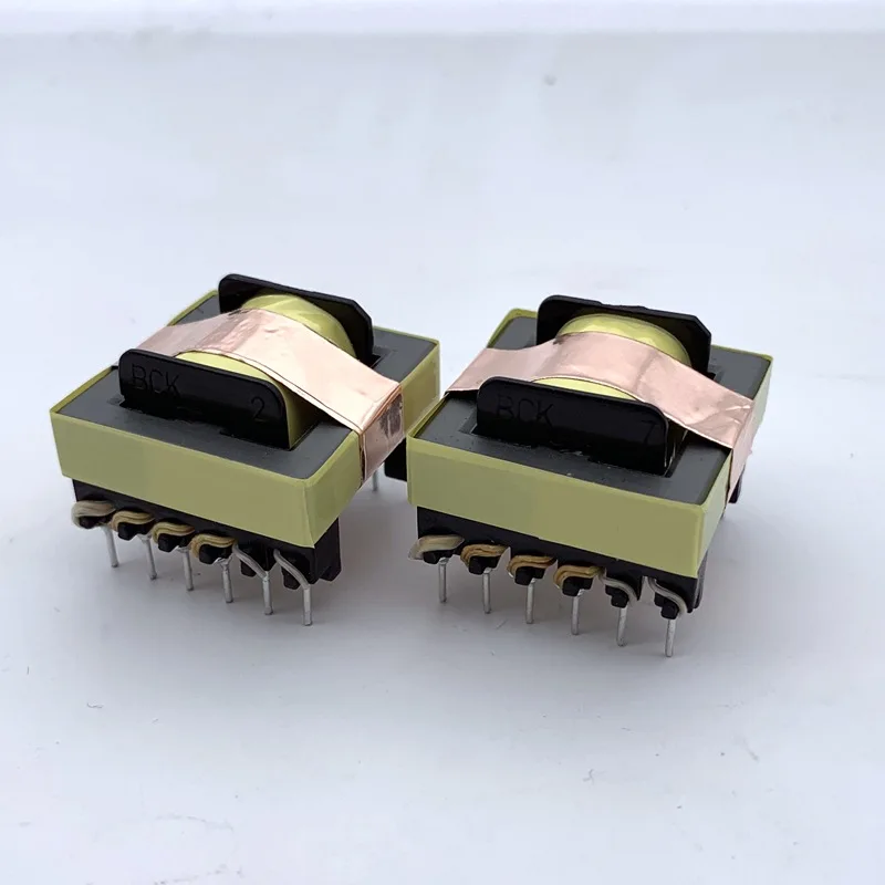 POWERWAY High Frequency PCB Ferrite Core EE Flyback Autotransformer Step Down Horizontal Model EE33 -40C to 125C