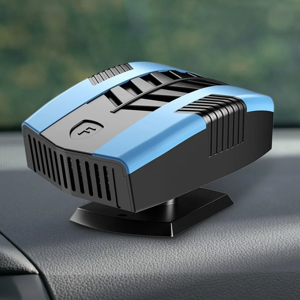 12V Car Heater Auto Heater Defroster Fast Heating Electric Portable 360 Degree Rotation Defroster For RV Truck Automobile
