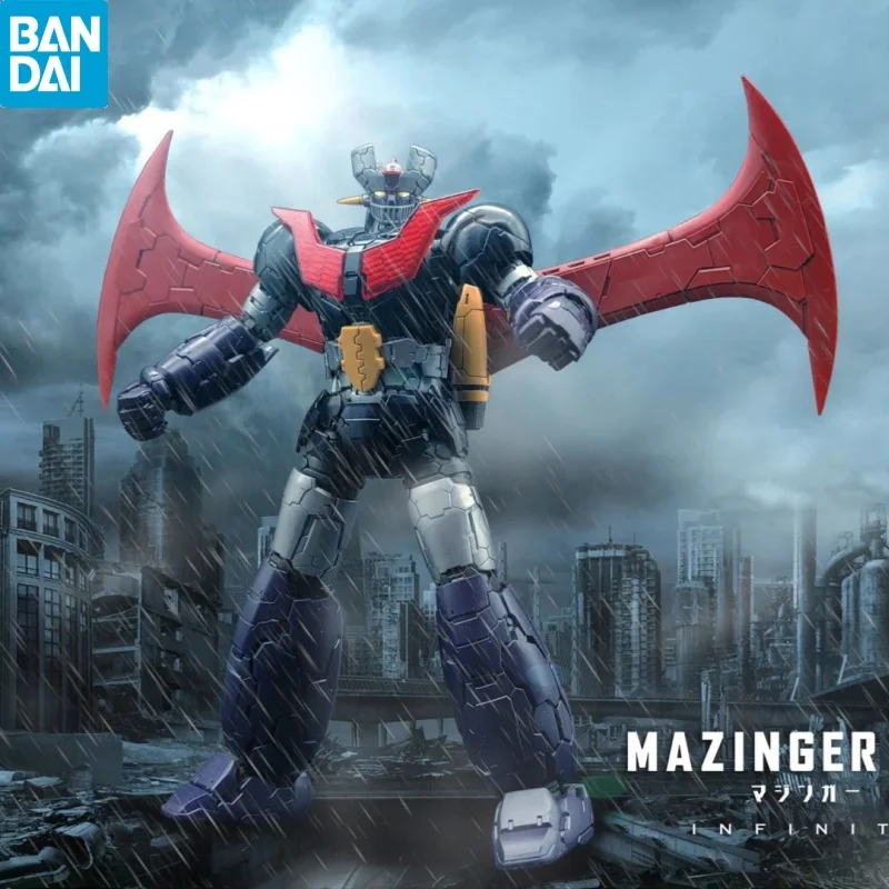 Hot Bandai 1/144 Infinity Hg Mazinger Z Japanese Assembly Anime Action Figures Models Ver. Statue Model Collection Kids Toy Gift