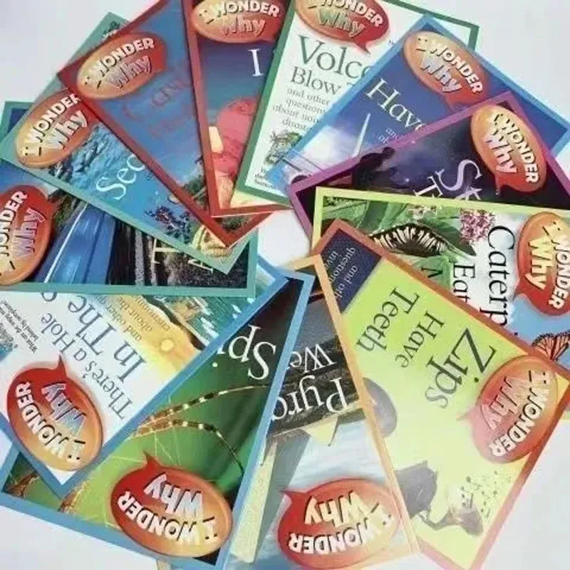 The Latest 25 Volumes of "I Wonder Why" Children's Encyclopedia in English Original Edition