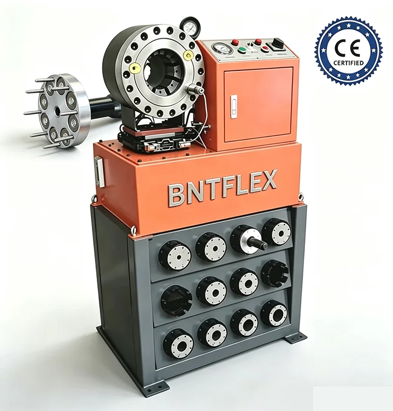 crimping tool BNTP68 hydraulic hose crimping machine with fast change tool