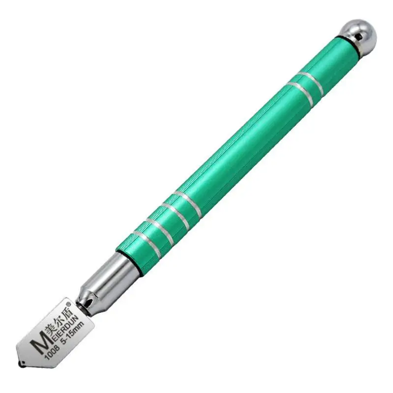 5-15mm Aluminum Alloy Glass Cutter Diamond Roller Tile Glass Mirror Cutting Knife Multifunction Portable Hand Tool