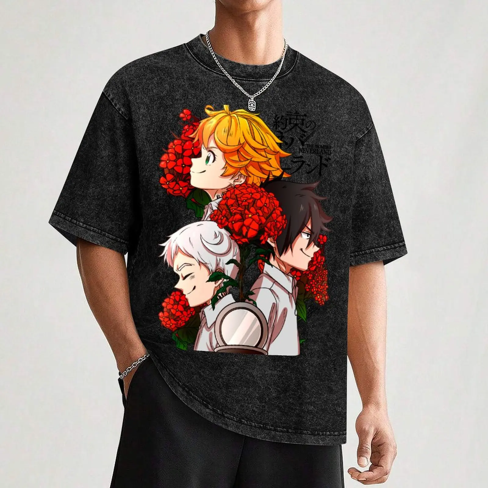 The Promised Neverland- Hope T-Shirt Breathable Sportswear T-Shirt for Men