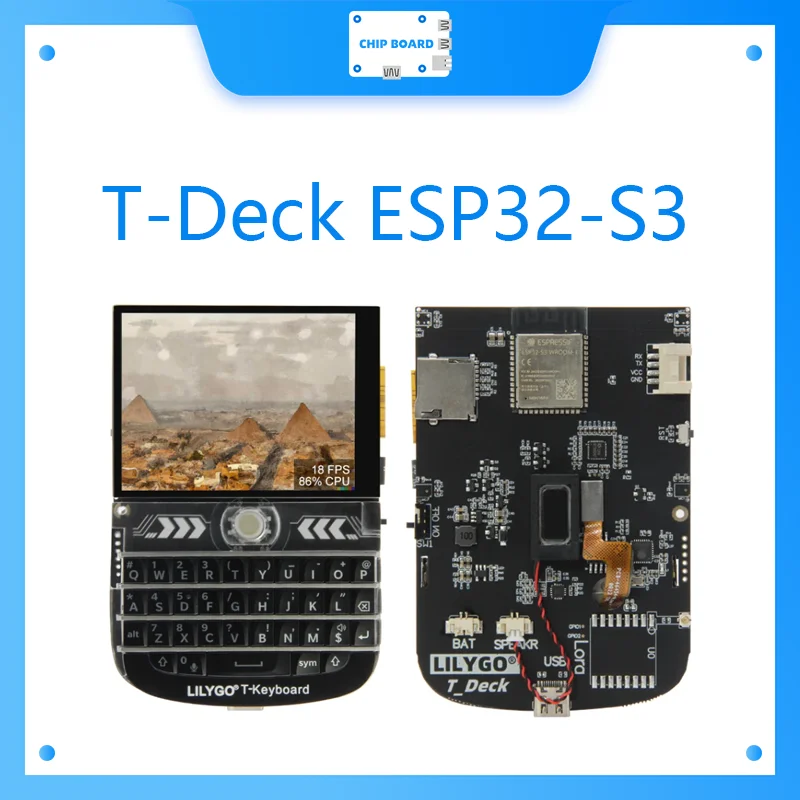 T-Deck ESP32-S3 LoRa Module 2.8 inch LCD Development Board LoRaWAN Long Range 433MHz 868MHz 915MHz With WIFI Bluetooth