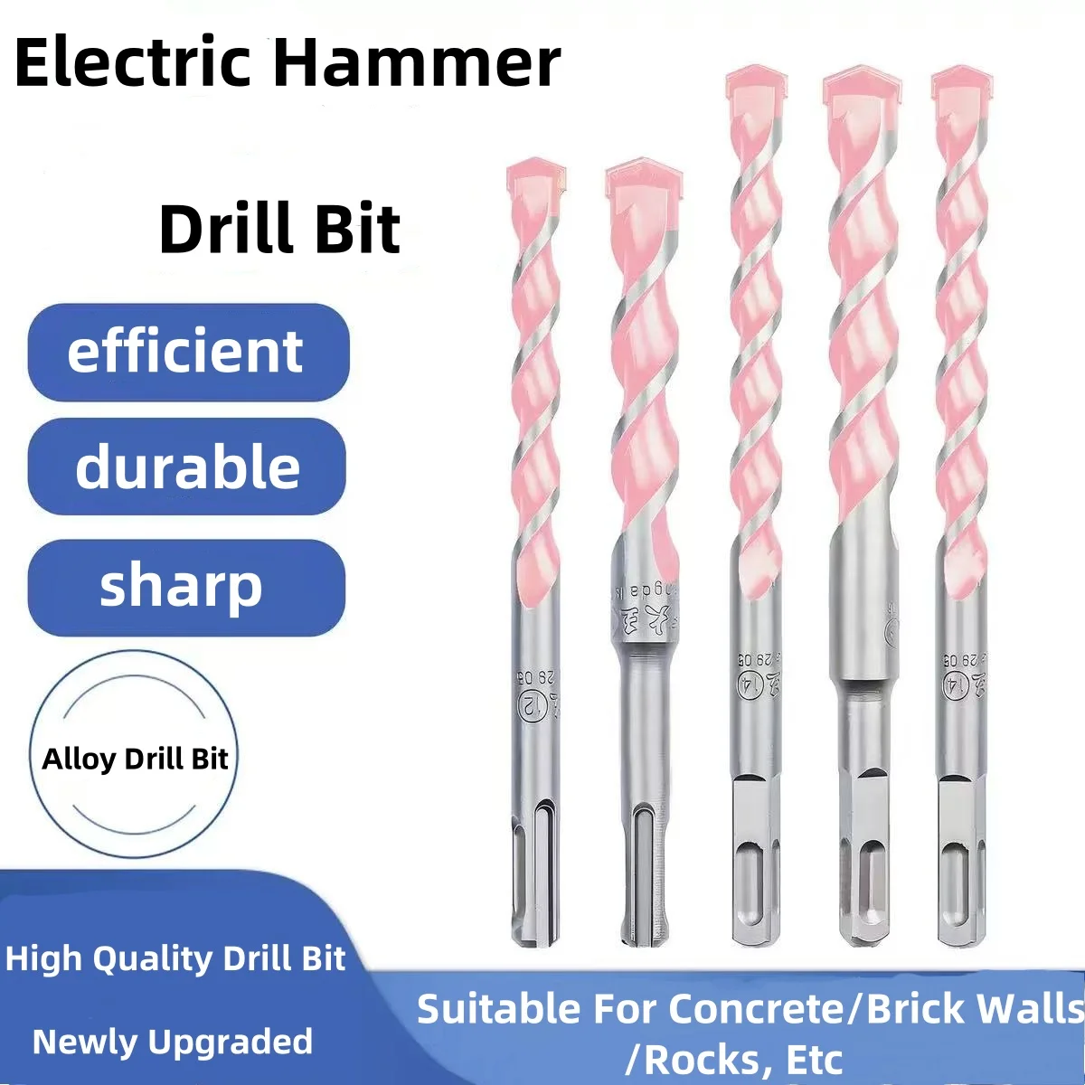 

Cross Electric Hammer Drill 110-200mm SDS Plus Through Wall Reinforced Concrete Hard Alloy Four Blade Impact Drill Bit ﻿