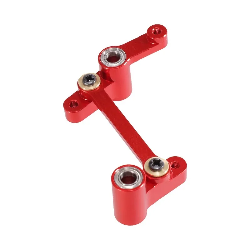 MJX Hyper Go 14301 14303 Metal Steering Group Assembly With Bearings Steering Linkage For 1/14 RC Car Upgrade Parts