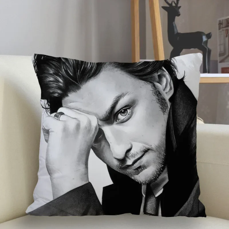 Musife Custom James McAvoy Pillowcase Sofa Decorative Cushion Cover Pillowcase Home Decor Decoration Pillowcase Drop Shipping