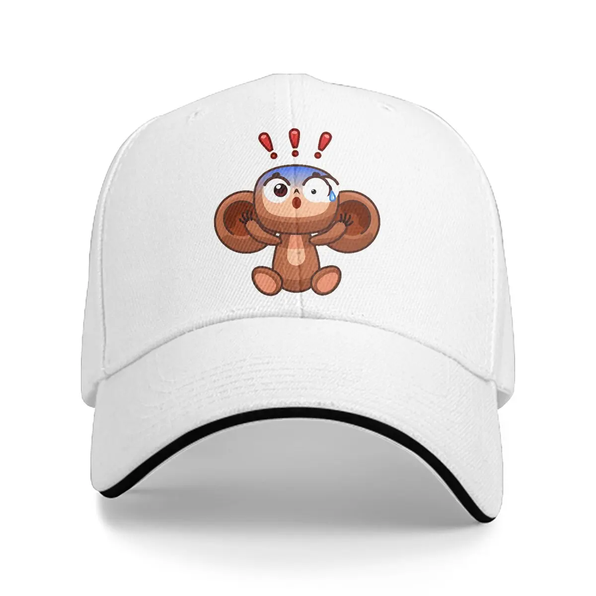 

Кепка Cheburashka с мультяшным принтом Мужская кепка уникальные персонализированные защитные кепки с козырьком