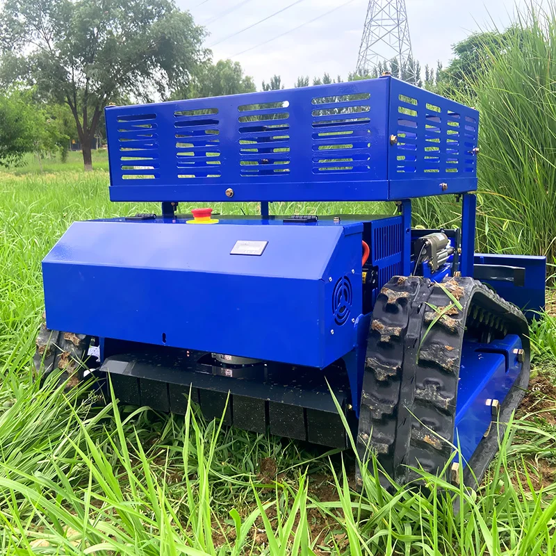 Customized Smart Remote Control Wheeled lawn Mower Cheap New Design Robot Lawn Cutter Machine Industrial 4-Stroke Remote Contro