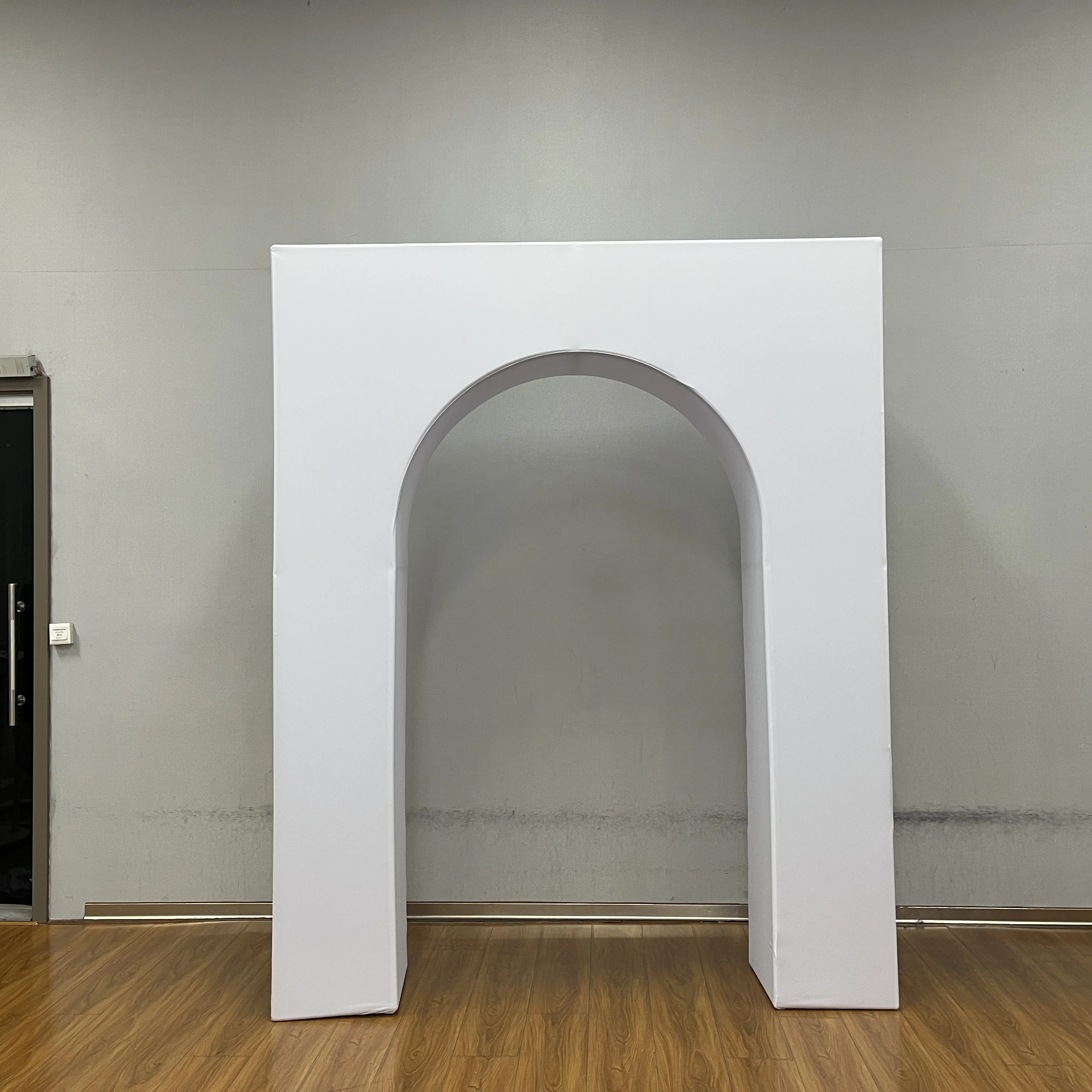 3D-Türrahmen-Bogen-Hintergrundständer mit Abdeckung für Party-Events, Fotobox-Hintergrund, Einzelständer mit Einzelabdeckungsdesign – Detail 1