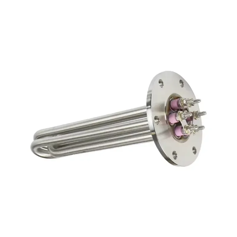 220V Stainless Steel Tubular Electric Oil/Water Immersion Heater Resistance Heating Wire 1 Year Warranty 1-800C Working
