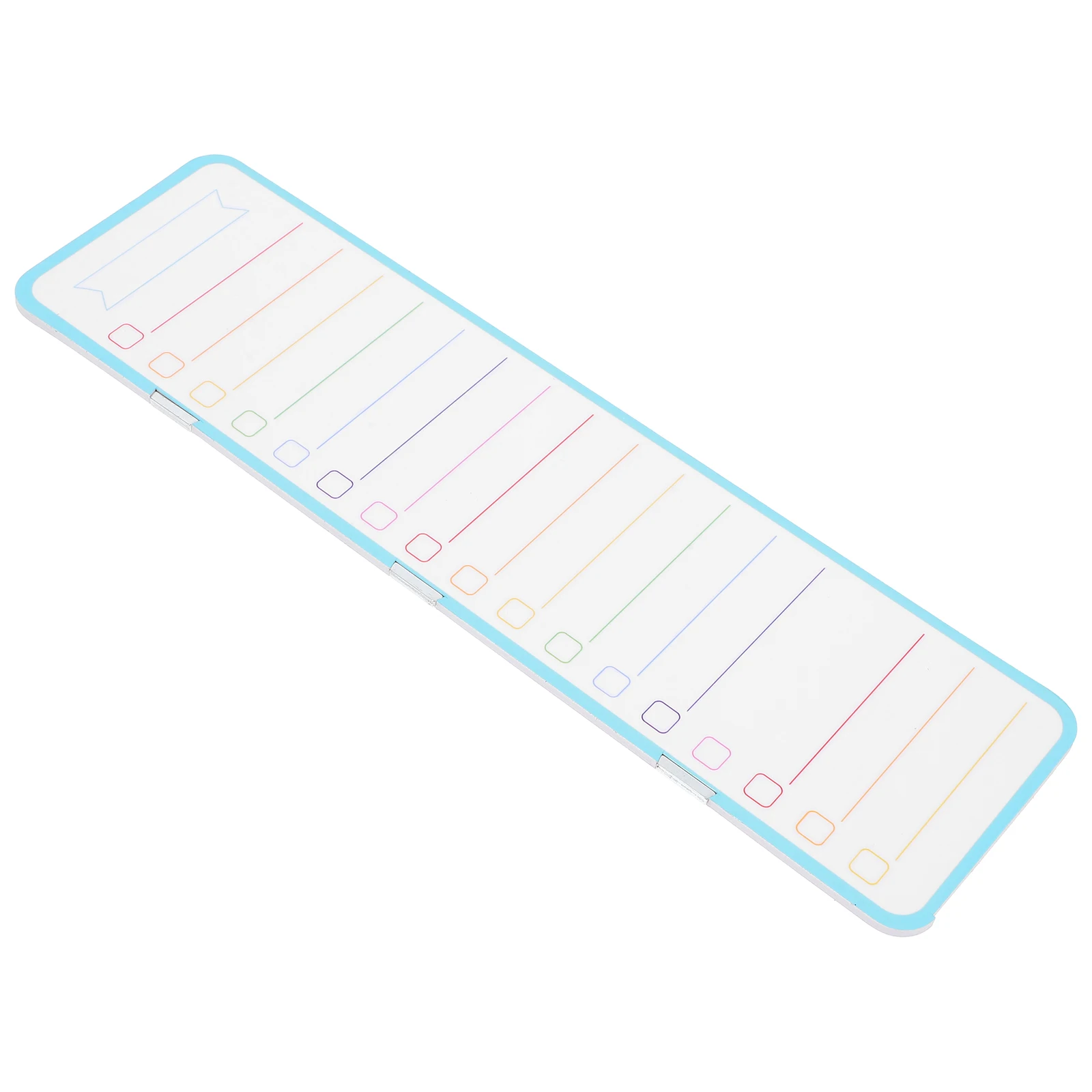 

Magnetic Message Board Dry Erase Whiteboard for Fridge Small Magnetic Notepad Reminder Calendar Kids Checklist Goals for Door