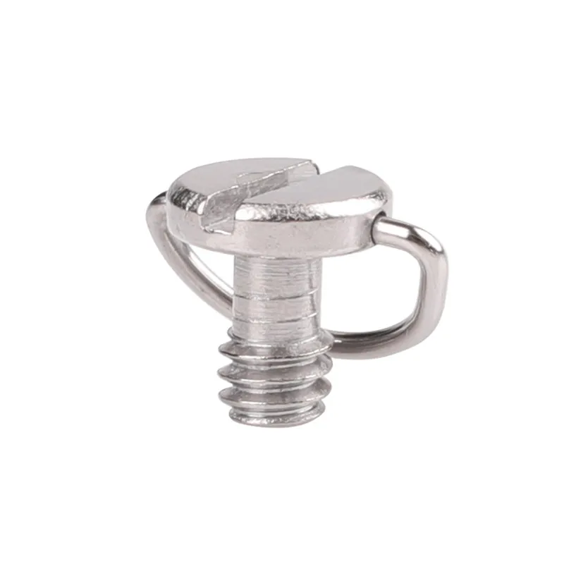 Dslrカメラ三脚クイックリリースプレート用1/4 "dリングカメラネジ