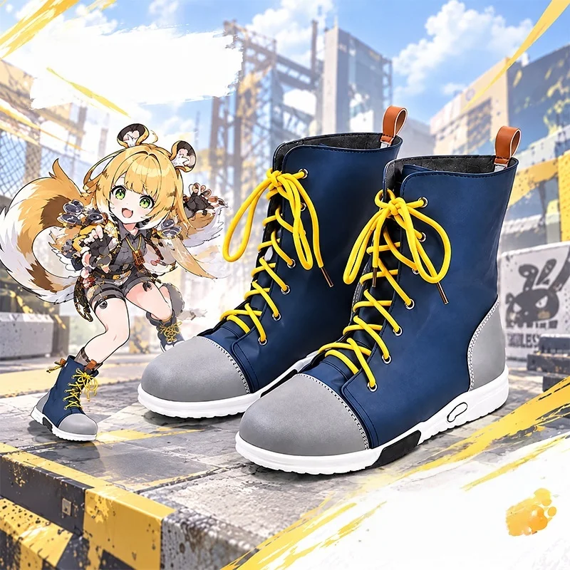 ZZZ Ju Fufu Cosplay Shoes Zenless Zone Zero Ju Fufu Shoes Women Halloween Party Shoes