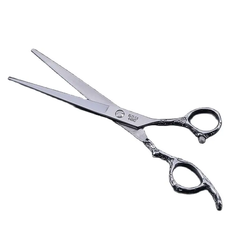 Forbici professionali da 7 pollici per tagliare i capelli, forbici affilate per baffi da barbiere, forbici da parrucchiere in acciaio inossidabile