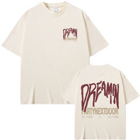 Rapper Partynextdoor Dreamin Graphic Print T-shirt Men Women Hip Hop Fashion Trend T Shirts Men's Vintage Oversized Streetwear