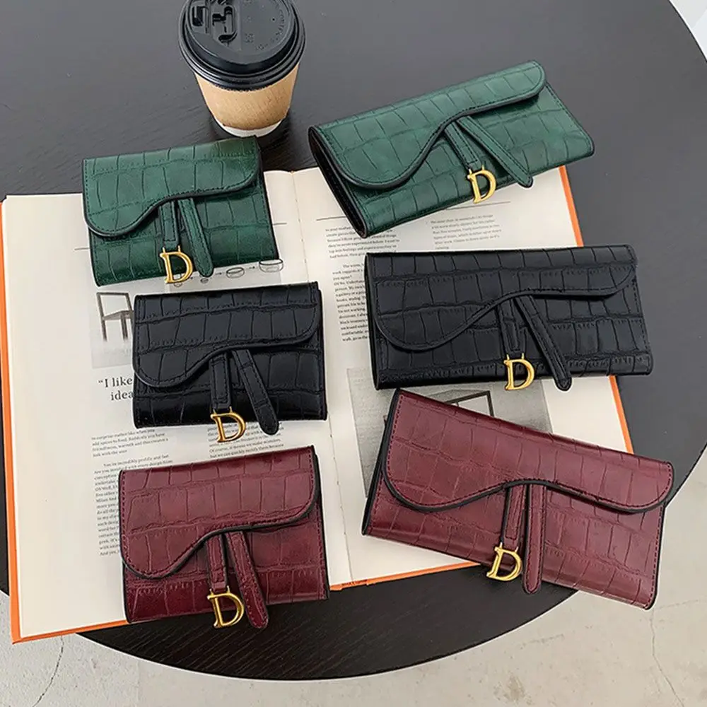 Fashion Luxury Mini Coin Purse Multi-functional PU Leather Wallet Money Bag Short Small Multi-Card Women Clutch Card Holder