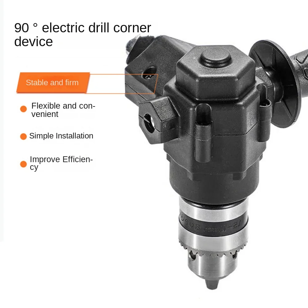 

ABFY-Портативный адаптер для изгиба под прямым углом, угловой удлинительный патрон, адаптер для дрели