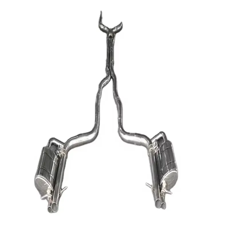 

Manufacturer Catback Exhaust Muffler Piping System With Valves For Mercedes Benz C200 C260 C300 W205