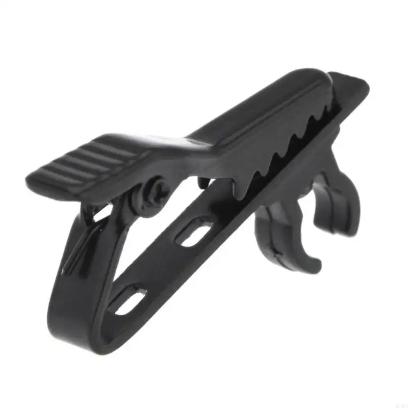 q5wa คลิปเน็คไทเมาท์มัดเดี่ยวปกไมโครโฟนไมโครโฟนคลิปสำหรับถือ mic microphones lapel mic -3pcs หรือ 5pcs หรือ 10pcs